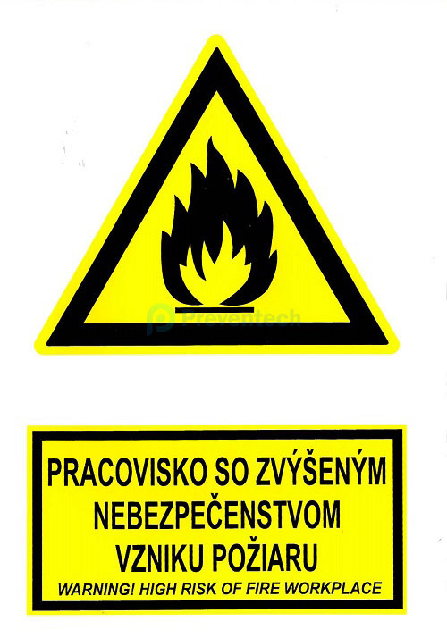 Nebezpečenstvo požiaru alebo vysokej teploty